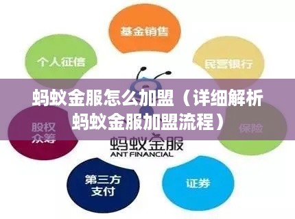 蚂蚁金服怎么加盟（详细解析蚂蚁金服加盟流程）