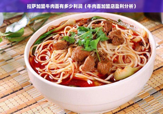 拉萨加盟牛肉面有多少利润（牛肉面加盟店盈利分析）