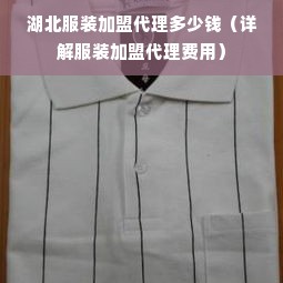湖北服装加盟代理多少钱（详解服装加盟代理费用）
