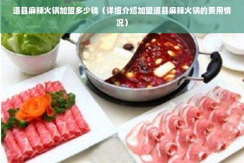 道县麻辣火锅加盟多少钱（详细介绍加盟道县麻辣火锅的费用情况）