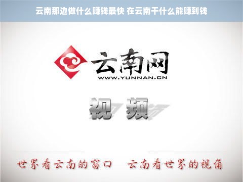 云南那边做什么赚钱最快 在云南干什么能赚到钱