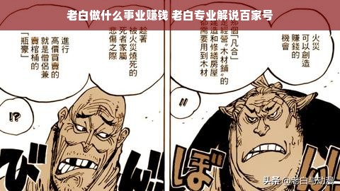 老白做什么事业赚钱 老白专业解说百家号
