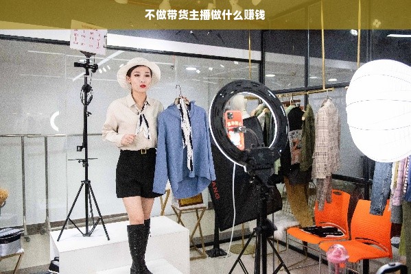 不做带货主播做什么赚钱