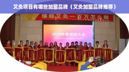 艾灸项目有哪些加盟品牌（艾灸加盟品牌推荐）