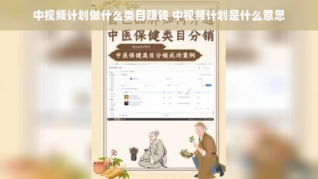 中视频计划做什么类目赚钱 中视频计划是什么意思