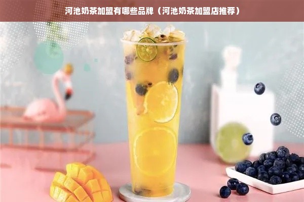 河池奶茶加盟有哪些品牌（河池奶茶加盟店推荐）