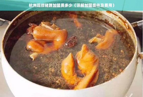 杭州现捞猪蹄加盟费多少（详解加盟条件及费用）