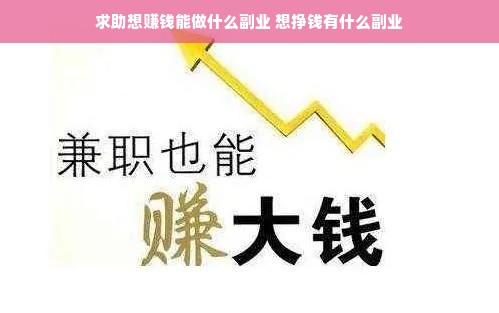 求助想赚钱能做什么副业 想挣钱有什么副业
