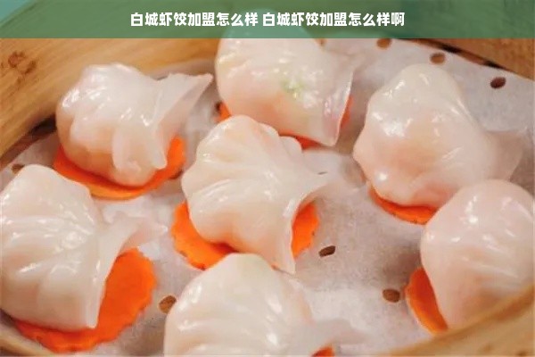 白城虾饺加盟怎么样 白城虾饺加盟怎么样啊