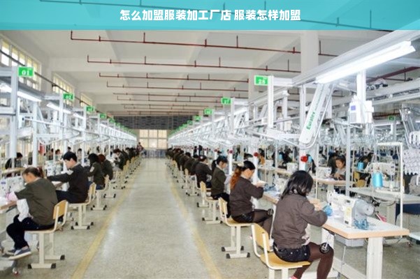 怎么加盟服装加工厂店 服装怎样加盟