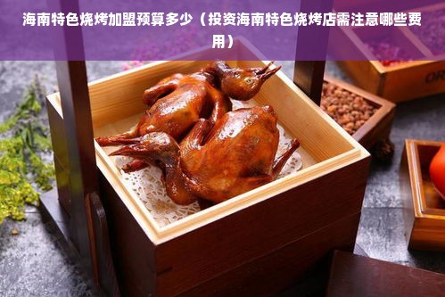 海南特色烧烤加盟预算多少（投资海南特色烧烤店需注意哪些费用）