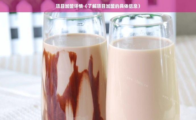 项目加盟详情（了解项目加盟的具体信息）