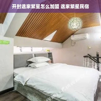 开封逸家繁星怎么加盟 逸家繁星民宿