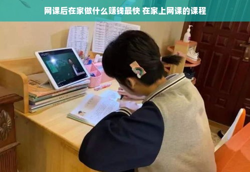 网课后在家做什么赚钱最快 在家上网课的课程