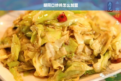 胡同口炒鸡怎么加盟
