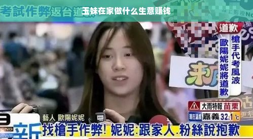 玉妹在家做什么生意赚钱