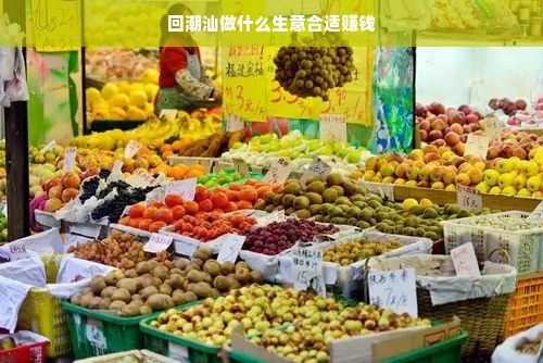 回潮汕做什么生意合适赚钱