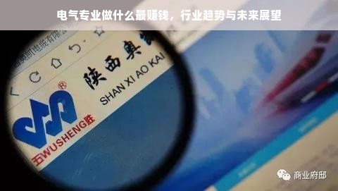 电气专业做什么最赚钱，行业趋势与未来展望