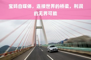 宝妈自媒体，连接世界的桥梁，利润的无界可能