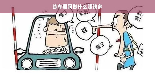 “练车也能赚钱！多途径利用技能增收”