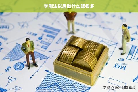 刑法学专业职业前景与收入分析