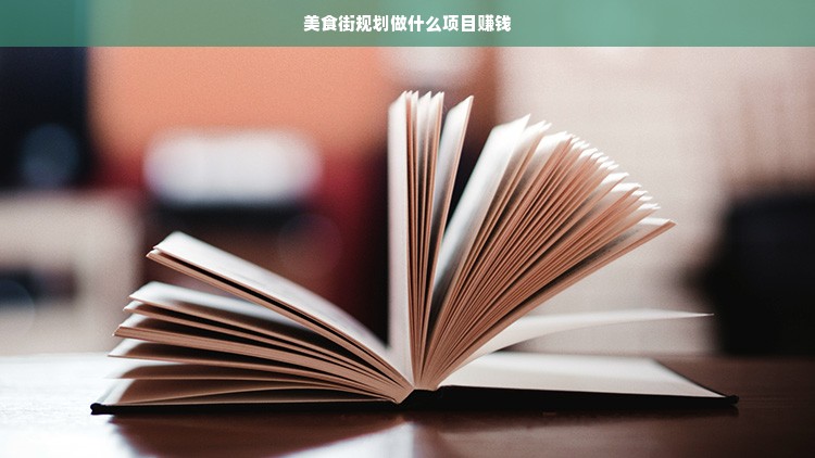 美食街规划做什么项目赚钱