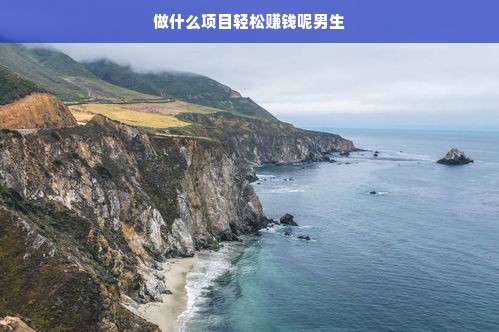 做什么项目轻松赚钱呢男生