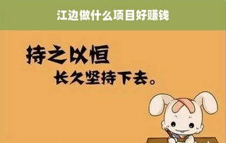 江边做什么项目好赚钱