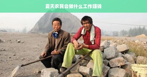 夏日田间劳作忙，农民汗水换丰收