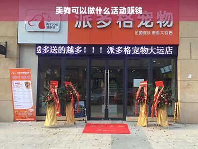 卖狗可以做什么活动赚钱