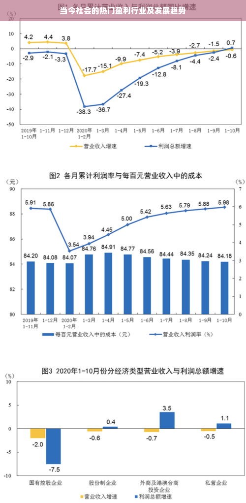 当今社会的热门盈利行业及发展趋势