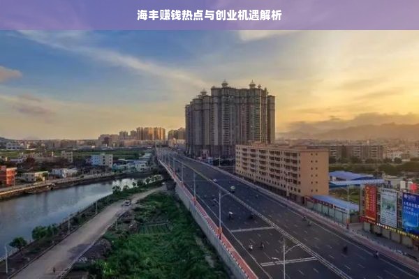 海丰赚钱热点与创业机遇解析