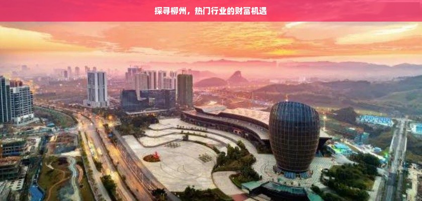 探寻柳州，热门行业的财富机遇