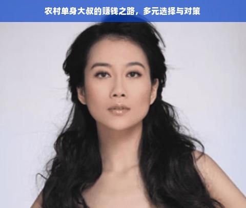 农村单身大叔的赚钱之路，多元选择与对策