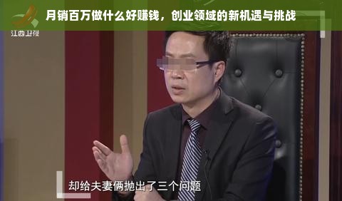 月销百万做什么好赚钱，创业领域的新机遇与挑战