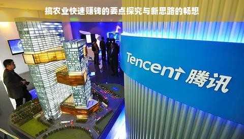 搞农业快速赚钱的要点探究与新思路的畅想