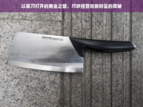 以菜刀打开的商业之窗，巧妙经营创新财富的奥秘