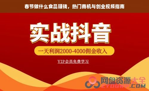 春节做什么食品赚钱，热门商机与创业视频指南