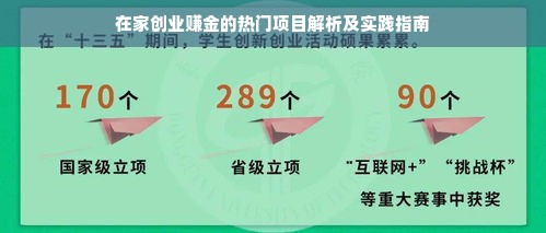 在家创业赚金的热门项目解析及实践指南