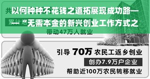 以何种种不花钱之道拓展现成功路——“无需本金的新兴创业工作方式之探秘”