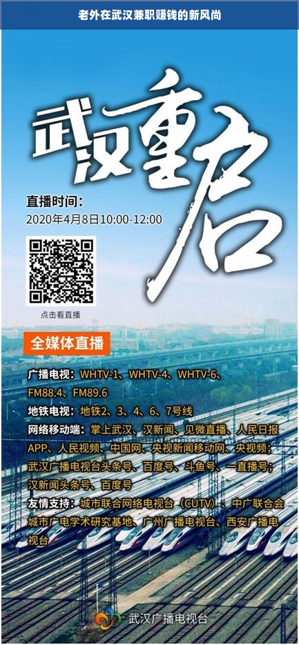 老外在武汉兼职赚钱的新风尚