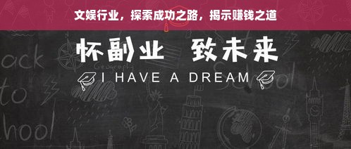 文娱行业，探索成功之路，揭示赚钱之道