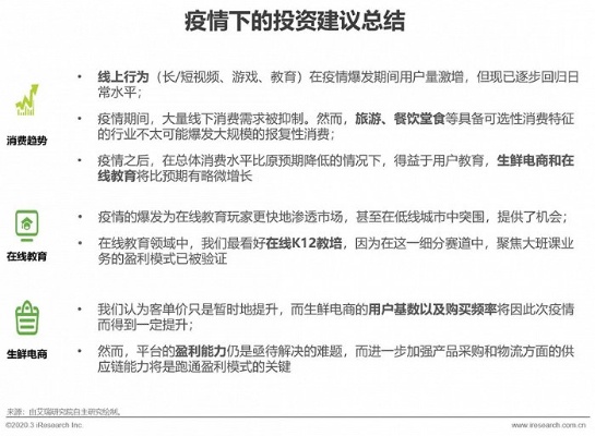 疫情下投资机遇，探索赚钱新路径