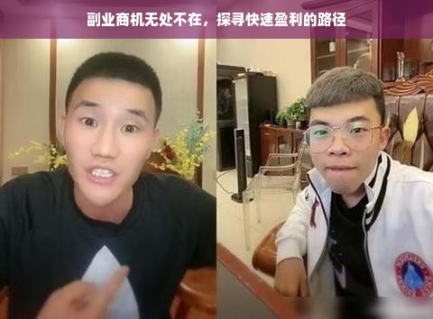 副业商机无处不在，探寻快速盈利的路径