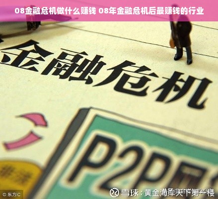 08金融危机做什么赚钱 08年金融危机后最赚钱的行业
