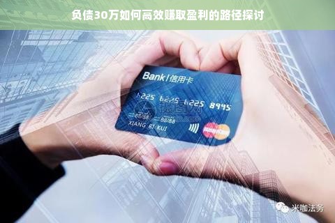负债30万如何高效赚取盈利的路径探讨