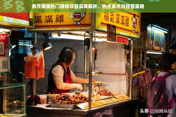 南方摆摊热门赚钱项目深度解析，热点卖点与经营策略