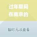 过年期间在南京的赚钱机遇探索