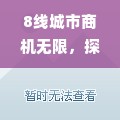 8线城市商机无限，探索赚钱买卖的新路径