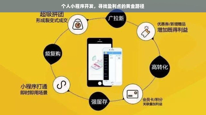 个人小程序开发，寻找盈利点的黄金路径